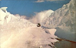 Beartooth Hi-Way in late May & early June Yellowstone National Park, WY Postcard Postcard