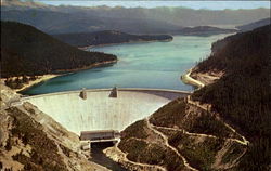 Hungry Horse Dam Postcard