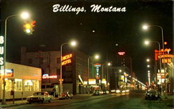 Billings Montana Postcard Postcard