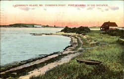 Cushing's Point, Cushing Island Postcard