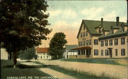 The Lakewood Sebago Lake, ME Postcard Postcard