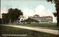 Sparhawk Hall And Cottage Ogunquit, ME Postcard Postcard