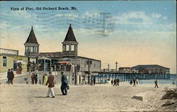 View Of Pier Postcard