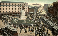 Monument Square Postcard