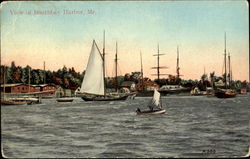 View Of Boothbay Harbor Postcard