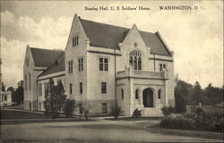 Stanley Hall U. S. Soldiers Home Postcard