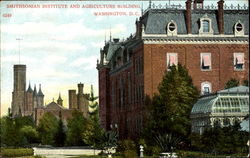 Smithsonian Institute And Agriculture Building Washington, DC Washington DC Postcard Postcard