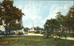 Plaza St. Augustine, FL Postcard Postcard