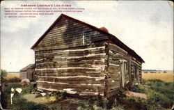 Abraham Lincoln's Log Cabin Presidents Postcard Postcard