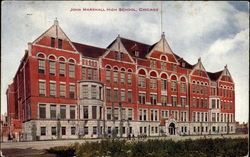 John Marshall High School Chicago, IL Postcard Postcard