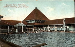 Ladies Swimming Pool, Douglas park Natatorium Chicago, IL Postcard Postcard