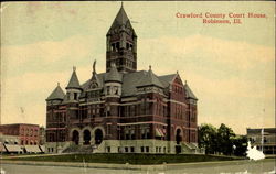 Crawford County Court House Postcard