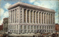 New County Building Chicago, IL Postcard Postcard