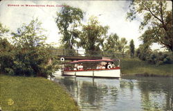 Voyage In Washington Park Chicago, IL Postcard Postcard