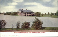 Refectory From Over The Lake, Humboldt Park Postcard