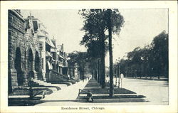 Residence Street Postcard