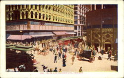 State And Madison Sts Postcard