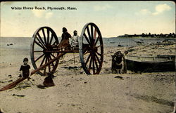 White Horse Beach Postcard