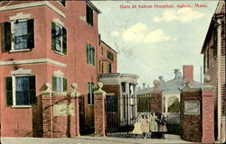 Gate At Salem Hospital Postcard