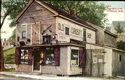 Old Guriosity Shop Plymouth, MA Postcard Postcard