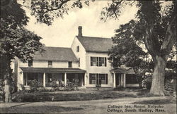 College Inn, Mt. Holyoke College Postcard