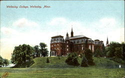 Wellesley College Massachusetts Postcard Postcard