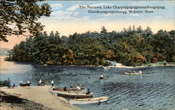 The Narrows Lake Chargoggagoggmauchaugagogg, Chaubunagungamaugg Postcard