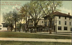 Main Street, Lowney Park Postcard