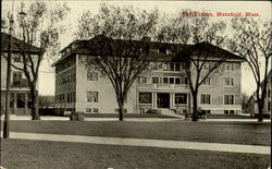 The Tavern Mansfield, MA Postcard Postcard