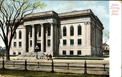 Public Library Lynn, MA Postcard Postcard