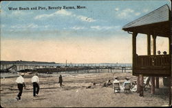 West Beach And Pier Postcard