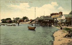 Beach At West End Provincetown, MA Postcard Postcard