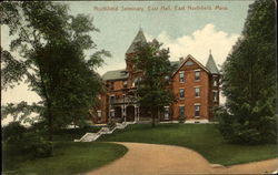 Northfield Seminary, East hall East Northfield, MA Postcard Postcard