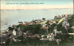 East End Of Hull Village From The Bay Massachusetts Postcard Postcard