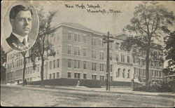 New High School Postcard