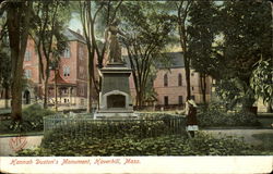 Hannah Duston's Monument Postcard