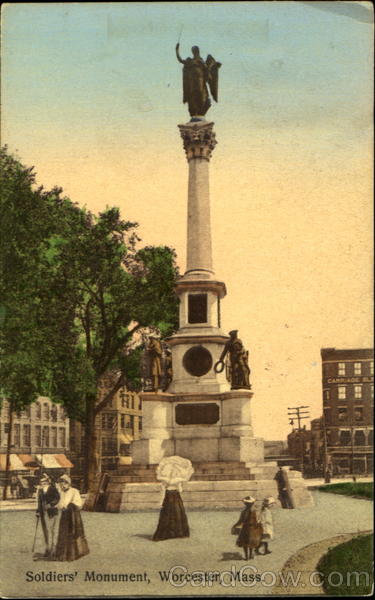 Soldiers Monument Worcester, MA