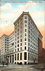 The National Shawmut Bank Building Postcard