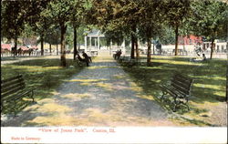 View Of Jones Park Postcard