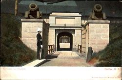 Entrance To Citadell Halifax, NS Canada Nova Scotia Postcard Postcard