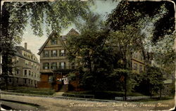 Pomeroy House, Smith College Northampton, MA Postcard Postcard