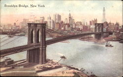 Brooklyn Bridge Postcard