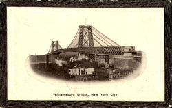 Williamsburg Bridge Postcard