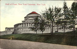 Hall Of Fame, New York University Postcard Postcard