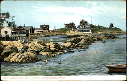 Fort Beach And Fort Sewell Postcard