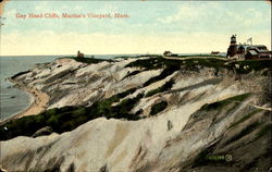 Gay Head Cliffs Postcard