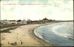 Panoramic View Of Nantasket Beach Massachusetts Postcard Postcard