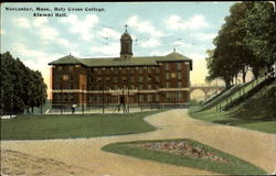 Holy Cross College, Alumni Hall Postcard