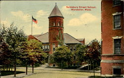 Salesbury Street School Postcard