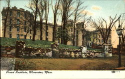 Oread Institute Worcester, MA Postcard Postcard